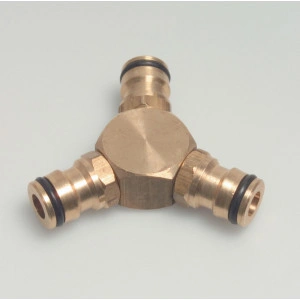 Adaptor imbinare 3 cuple rapide - alama