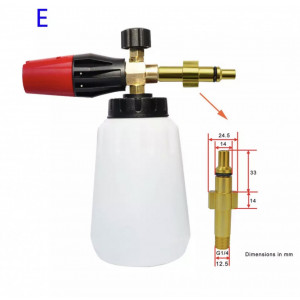 Lance spumare PRO V2 360° pentru aparat de spalat WORKZONE - Img 1