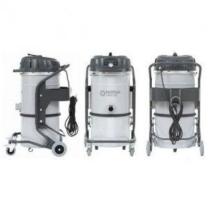 Aspirator industrial Nilfisk VHS 120CB FN ALL-IN-ONE cuptor patiserie 2000 W, 25 l in sac, materiale fierbinti, recipient metal - Img 2