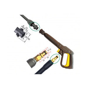 Furtun Karcher K2-K7 - Quick- Quick - 10 m - Img 2