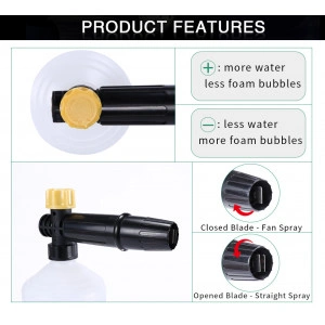 Lance spuma Eco, pentru aparat de spalat LAVOR WASH VECHI - Img 2