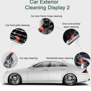 Pensule detailing auto, 5 buc/set - par natural - Img 7