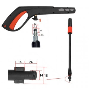 Pistol presiune hobby +lance jet pentru aparate de spalat STEINHAUS - Img 3