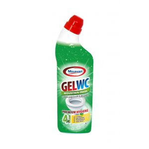 Solutie curatare toaleta Misavan Gel Wc - MOUNTAIN FRESH 4in1 1l - Img 1
