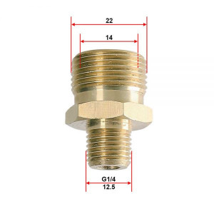 Adaptor lance spumare Daewoo Clasic – Cupla prin infiletare - Img 2