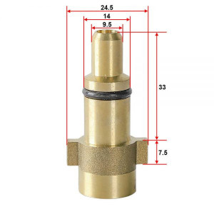 Adaptor lance spumare Nilfisk vechi - Img 3