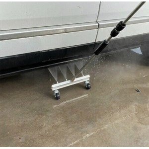 DISPOZITIV ALUMINIU SPĂLARE SUB AUTOTURISME CU 4 jeturi