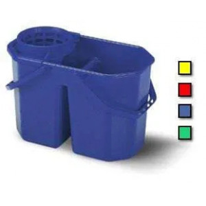 Găleată profesionala din plastic 15 L cu 2 compartimente, 2 mânere și sită - Img 2