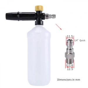 Lance spuma Eco, pentru aparat de spalat cu cupla rapida Quick 1/4” , 11,5 mm