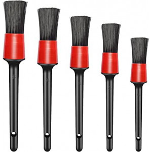 Pensule detailing auto, 5 buc/set - par sintetic - Img 1