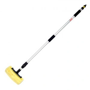 Perie camioane (tir) si mâner telescopic cu perie cu 4 planuri