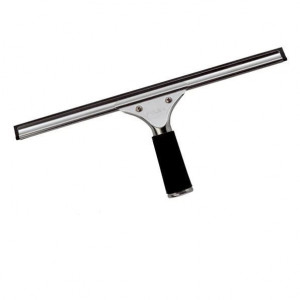 RACLETA INOX PULEX pentru spălat geamuri- EuroMop si banda cauciuc Pulex - 25 cm - Img 3