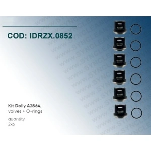 Supape presiune- Kit A2864, ZX.0852, Annovi Reverberi - Img 2