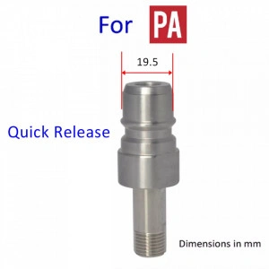Adaptor lance spumare aparate cu pistol cu cupla rapida PA 1/4 ” ɸ=19.5 mm L=40 mm