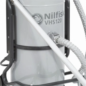 Aspirator industrial Nilfisk VHS 120CB FN ALL-IN-ONE cuptor patiserie 2000 W, 25 l in sac, materiale fierbinti, recipient metal - Img 3