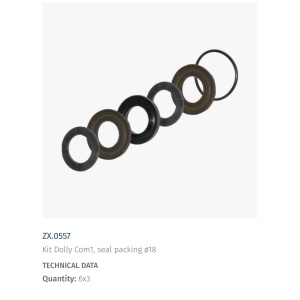 Garnituri presiune- Kit Com1, ZX.0557 - Img 3