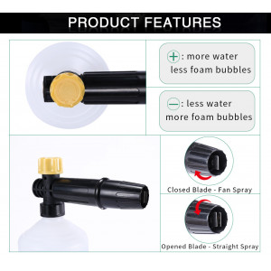 Lance spuma Eco, pentru aparat de spalat KARCHER K2,K3, K4,K5,K6,K7 - Img 2