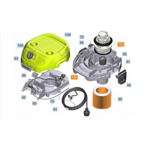 Motor aspirator Karcher WD2 Plus WD3 NOU - Img 2