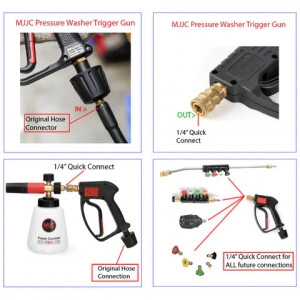Pistol profesional cu adaptor Nilfisk și cupla rapida - Img 6