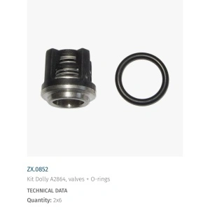 Supape presiune- Kit A2864, ZX.0852, Annovi Reverberi - Img 3