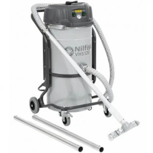 Aspirator industrial Nilfisk VHS 120CB FN ALL-IN-ONE cuptor patiserie 2000 W, 25 l in sac, materiale fierbinti, recipient metal - Img 4