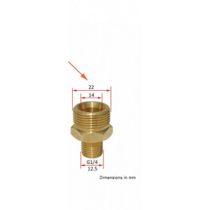 Lance spumare PRO V1 360° pentru aparat de spalat Bosch GHP Filet Exterior M22 - Img 5