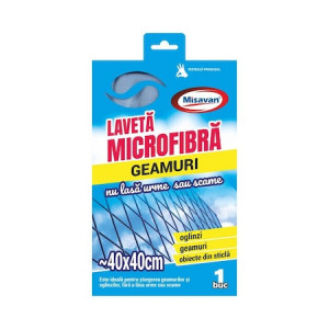 LAVETA MICROFIBRA pentru geamuri - Img 1
