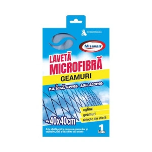 LAVETA MICROFIBRA pentru geamuri