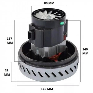 Motor aspirator profesional cu 1 turbina simpla - Img 3