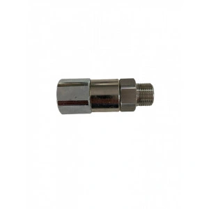 Niplu rotativ brat Inox - antirasucire brat 1/4 cu 3/8 - Img 2