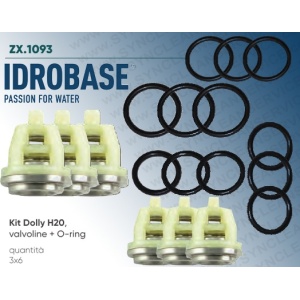 Supape presiune- Kit H20, ZX.1093, HAWK