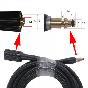 Furtun presiune pentru aparate Nilfisk , M22, interior 14- 10 m - Img 1