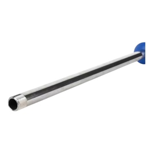 Lance de spălare cu presiune, dreaptă cu mâner albastru, 340 mm - Img 2