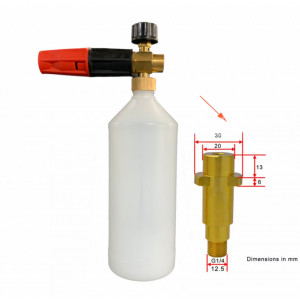 Lance spumare PRO V1 360° pentru aparat de spalat KARCHER K2, K3, K4, K5, K6, K7 - Img 1