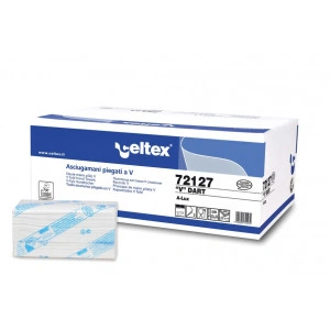 Prosoape maini tip V Celtex alb