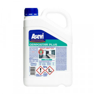 Dezinfectant multisuprafete, Asevi Profesional, Gerpostar Plus, 5 litri