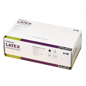 Manusi de unica folosinta din latex nepudrate Guide 602 -100 bucati marimea M - Img 3