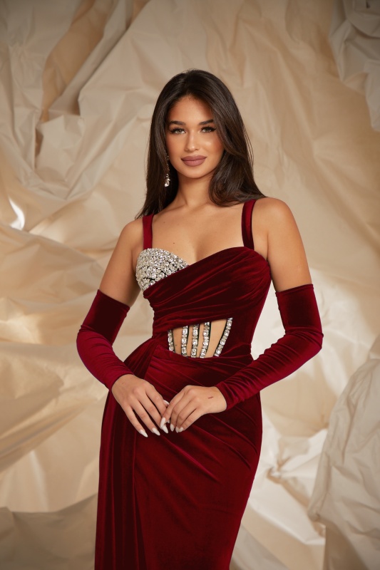 Rochie Astrid Roșu - Img 3