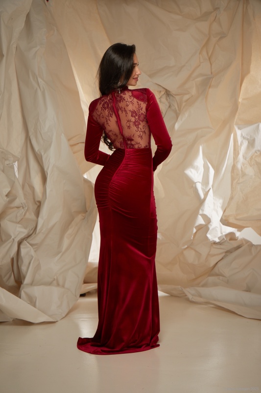 Rochie Rosalia Roșu - Img 3