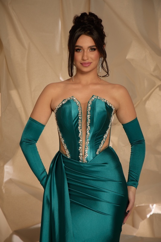 Rochie Virelya Verde - Img 3