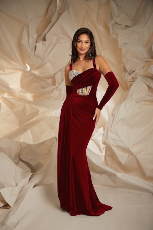 Rochie Astrid Roșu - Img 2