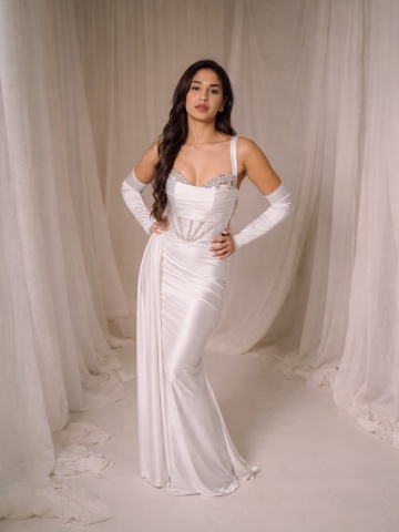 Rochie Ophelia Alb
