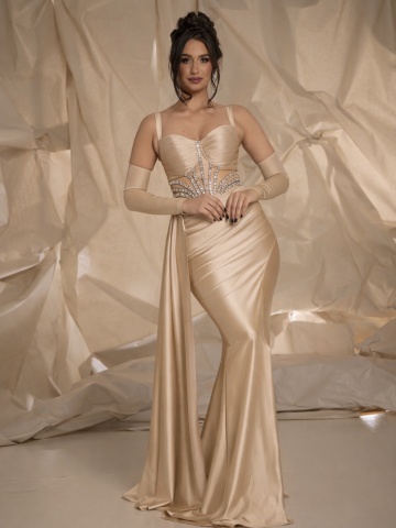 Rochie Seraphine Bej