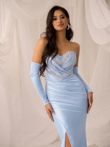 Rochie Isolde Baby Blue