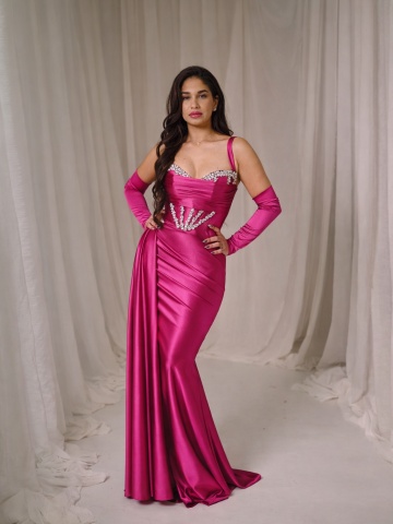 Rochie Ophelia Ciclam