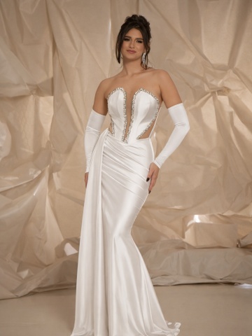 Rochie Virelya Alb