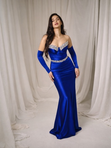 Rochie Maristelle Albastru