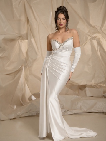 Rochie Elysee Alb