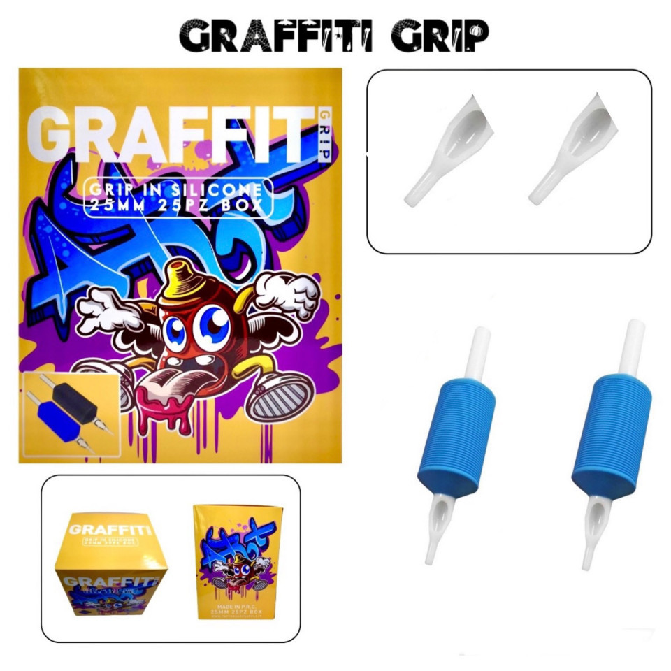 Graffiti Grip Blue Flat  25mm