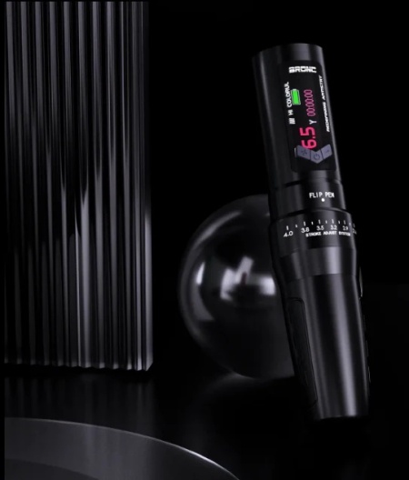 Bronc Siren Adjustable Wireless Tattoo Pen - Img 3